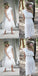 One shoulder Chiffon White Lace  Flower Girl Dress ,Cheap Flower Girl Dresses ,FGY0228
