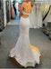 Sexy V-neck Sleeveless Mermaid Prom Dresses,PDS0867