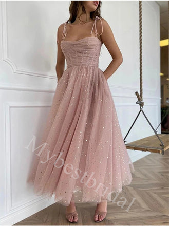 Elegant Sweetheart Sleeveless A-line Prom Dresses,PDS0953