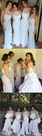 Sexy Mermaid Halter Sweet Heart Fashion Long Wedding Guest Dresses,Bridesmaid Dresses,WGY0159