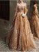 Elegant Sweetheart Sleeveless A-line Prom Dresses,PDS0855