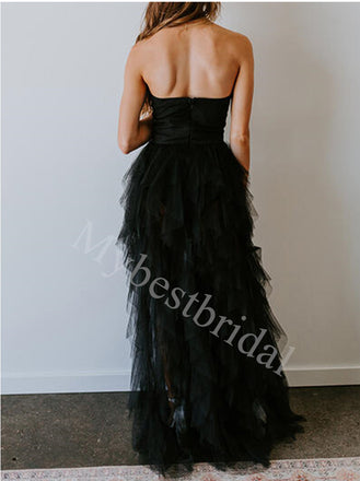 Sexy Sweetheart Sleeveless Simple A-line Prom Dresses,PDS0814