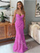 Sexy Sweetheart Sleeveless Mermaid Prom Dresses,PDS0958