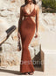 Sesy V-neck Spaghetti straps Mermaid Prom Dresses, PDS0500