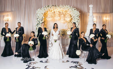 Elegant V-neck Long sleeves Simple Long Sheath Dressess, BDS0293