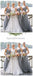 Cheap V Neck Chiffon Custom Long Bridesmaid Dresses, WGY0249