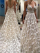Spaghetti Straps V-neck Backless Wedding Dresses,Cheap Wedding Dresses, WDY0286