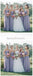Simple Strapless Cheap Sweetheart Chiffon Custom Long Bridesmaid Dresses, WGY0294