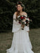A-line Off-the-Shoulder White Lace Plus Size Wedding Dresses,Cheap Wedding Dresses, WDY0294