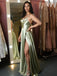Fashion A-line Soft Satin Open Back Prom Dress, Party Dress, PDY0109