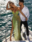 Sexy Sweetheart Mermaid Side Slit Long Prom Dresses, PDS0241