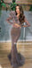 Sparkly Mermaid Long Sleeve Vintage Long Prom Dresses, PDS0242