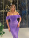 Sexy Straight Mermaid Simple Long Prom Dresses, PDS0158