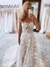 Sexy Sweetheart A-line Lace appique Wedding Dresses, WDY0235