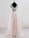 Cap Sleeves V Neck See Through A-line Cheap Wedding Dresses Online, WDY0211