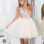 Sparly Sequin Tulle Cute Simple Cheap Homecoming Dresses 2018, BDY0241