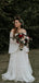 A-line Off-the-Shoulder White Lace Plus Size Wedding Dresses,Cheap Wedding Dresses, WDY0294