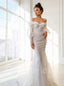 Simple Sweetheart Off-shoulder Mermaid Wedding Dresses, WDY0245