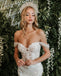 Elegant Sweetheart Sleeveless Mermaid Cheap Lace Wedding Dresses, TYP0015