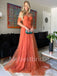 Elegant Sweetheart Off-shoulder Sleeveless A-line Prom Dresses , PDS0342
