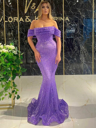 Sexy Straight Mermaid Simple Long Prom Dresses, PDS0158