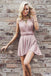 Simple Dusty Pink Sexy Casual Cheap Homecoming Dresses Under 100,BDY0336