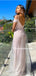 Charming Off-shoulder Mermaid Tulle Side Slit Long Prom Dresses Online, PDS0202