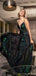 Sexy Deep V-neck Green Sequin Prom Dresses,Cheap Prom Dresses,PDY0649