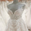 Sweetheart Spaghetti Straps Floor-length A-line Lace Cheap Wedding Dresses, WDY0138