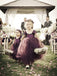 A-line Purple Halter Tulle Flower Girl Dresses With Belt,Cheap Toddler Flower Girl Dresses,FGY0198