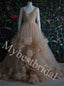 Elegant V-neck Sleeveless Mermaid Long Prom Dress,PDS1029