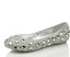Delicate Crystal Flat Pointed Toe Rhinestone Wedding Bridal Shoes, SY0101