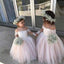 Pink Off-the-Shoulder Lace Flower Girl Dresses ,Cheap Toddler Flower Girl Dresses,FGY0201