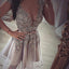 Grey gorgeous v-neck sexy unique formal homecoming prom gown dress,BDY0140