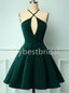 Sexy Halter A-line Short Homecoming Dresses, HDS0087