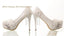 Lace Pearls Women Wedding Bridal Shoes With Pointed Toes, SY0123