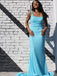 Elegant Spaghetti Straps Mermaid Newest Long Prom Dresses PDS0305