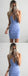 Deep V-neck Halter Purple Satin Short Homecoming Dresses ,BDY0278