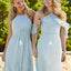 Light Blue Bridesmaid Dresses, Chiffon Bridesmaid Dresses,Cheap Bridesmaid Dresses,WGY0268