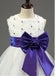 Fascinating Tulle A-line Flower Girl Dress With Beaded Handmade Flowers,FGY0158