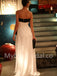 Elegant Side slit Sleeveless Sheath Simple Prom Dresses,PDS0522