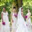 V-neck A-line Elegant Simple Long Bridesmaid Dressess, BDS0276