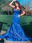 Elegant Sweetheart Sleeveless Mermaid Prom Dresses,PDS0924