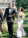 Elegant Sweetheart Mermaid Lace applique Wedding Dresses, WDY0262
