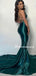 Newest Halter Mermaid Open Back Long Prom Dresses Online, PDS0165