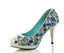 Four Colors Handmade Rhinestone High Heels Pointed Toe Crystal Wedding Shoes, SY0109