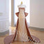 Elegant Strapless Sleeveless Mermaid Long Prom Dress,PDS1033