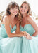 Sweetheart Lace & Tulle Green A-line Bridesmaid Dresses With Belt ,WGY0196