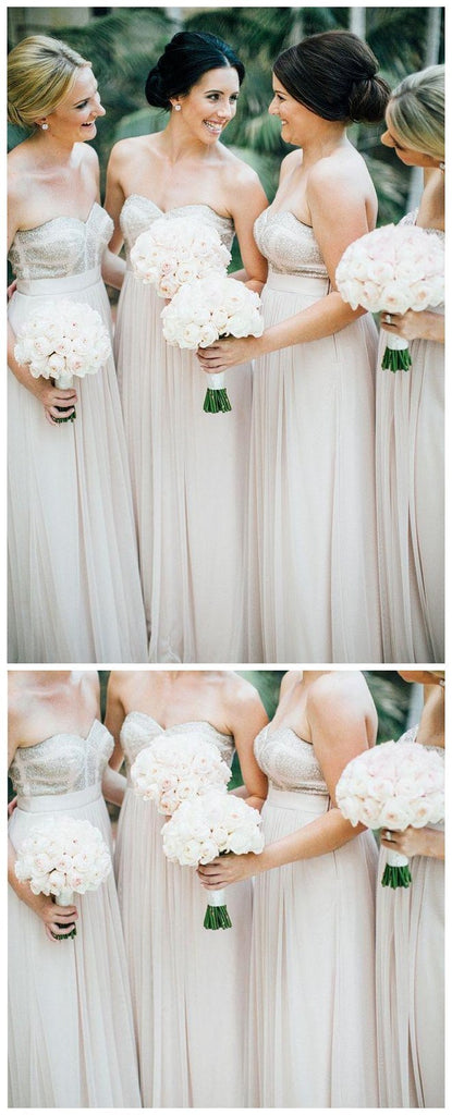 Sweetheart Stunning Chiffon Cheap Long Bridesmaid Dresses Online,WGY0303