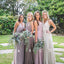 Spaghetti Straps Bridesmaid Dresses,V-neck Chiffon Bridesmaid Dresses,Cheap Bridesmaid Dresses,WGY0267